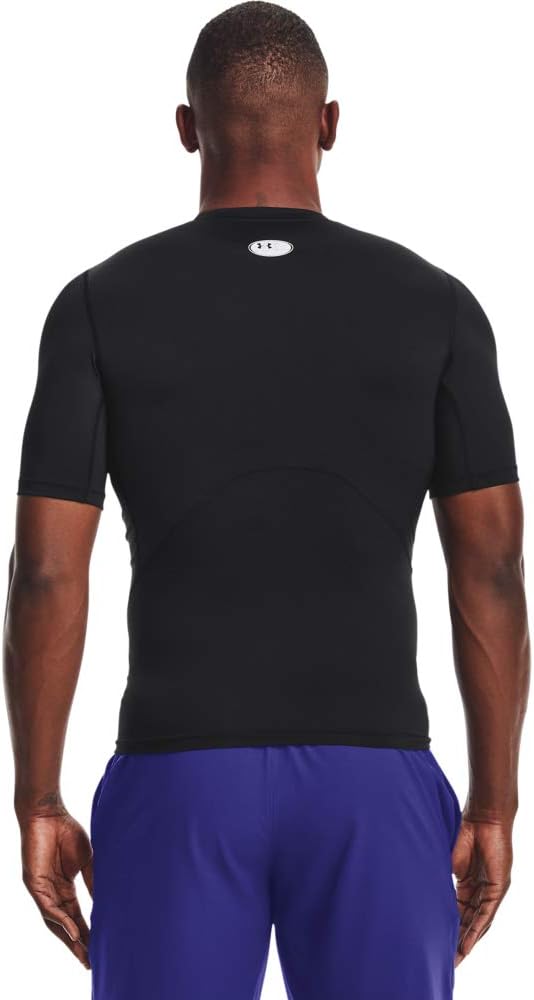 Under Armour Men’s UA HG Armour Comp SS – short-sleeve functional shirt, quick-drying T-shirt with compression fit