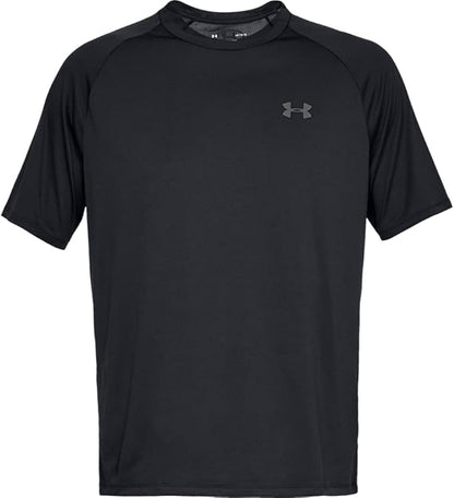 Under Armour Men’s Tech 2.0 Short Sleeve – breathable sports T-shirt, short-sleeved and quick-drying training shirt with a loose fit.