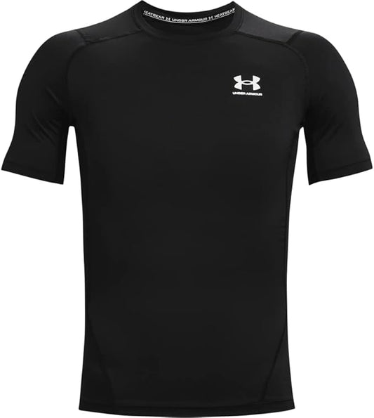Under Armour Men’s UA HG Armour Comp SS – short-sleeve functional shirt, quick-drying T-shirt with compression fit